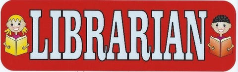 10"x3" Librarian Bumper Sticker Window Decal Truck Stickers Vinyl Car Decals