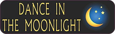 StickerTalk® Brand 10in x 3in Dance In The Moonlight Vinyl Vehicle Magnet Magnetic Sign Car Magnets